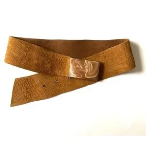 LAS Penelope Wide Statement Belt. Large las Penelope | Accessories | Las Penelope Wide Statement  main image 2
